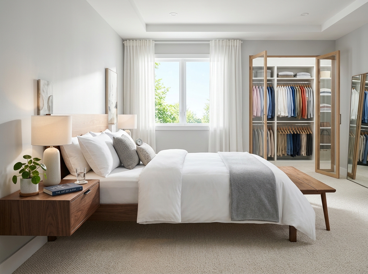 Fresh bedroom