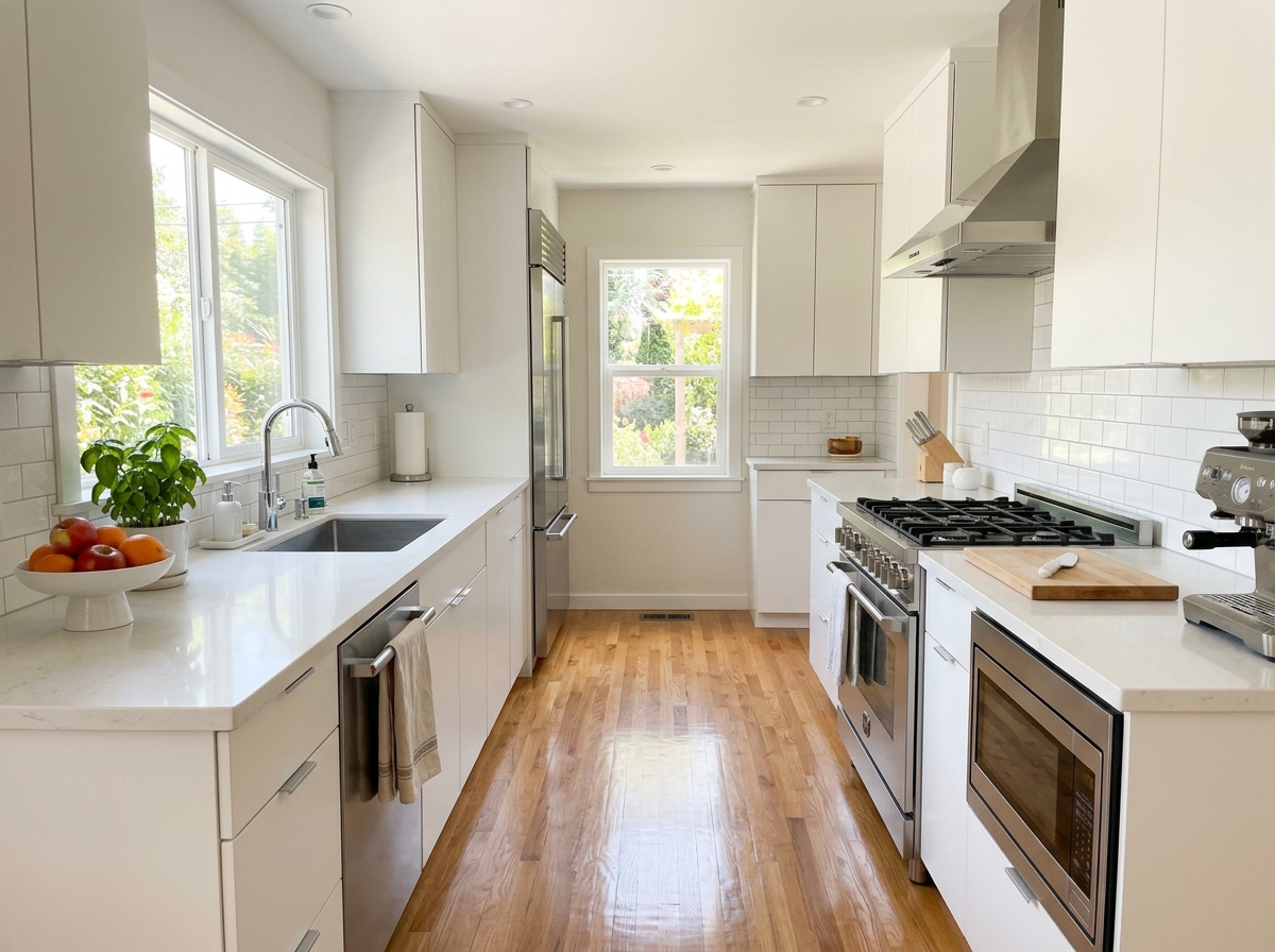 Spotless kitchen
